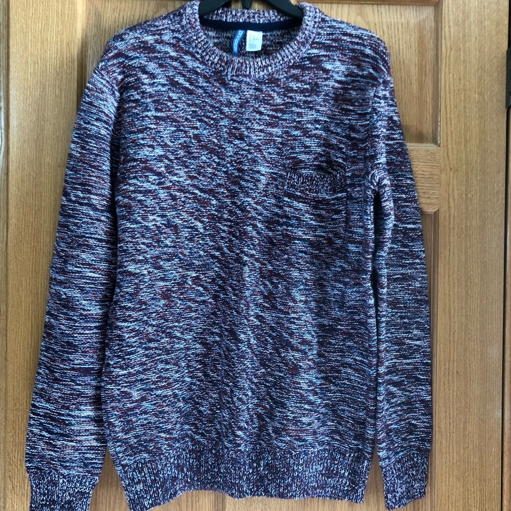 Burgundy sweater